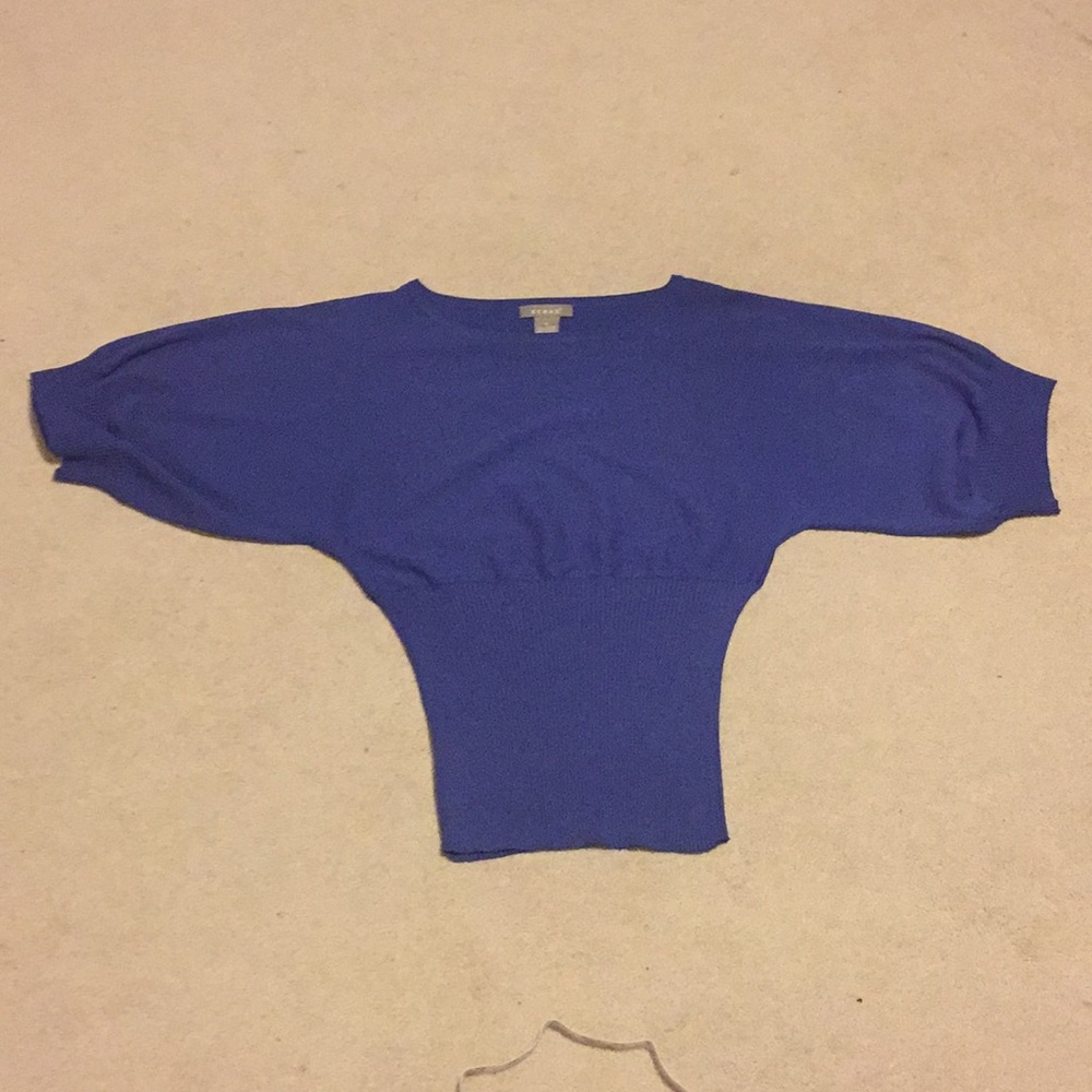 Beautiful Kenar Crewneck Royal Blue Sweater